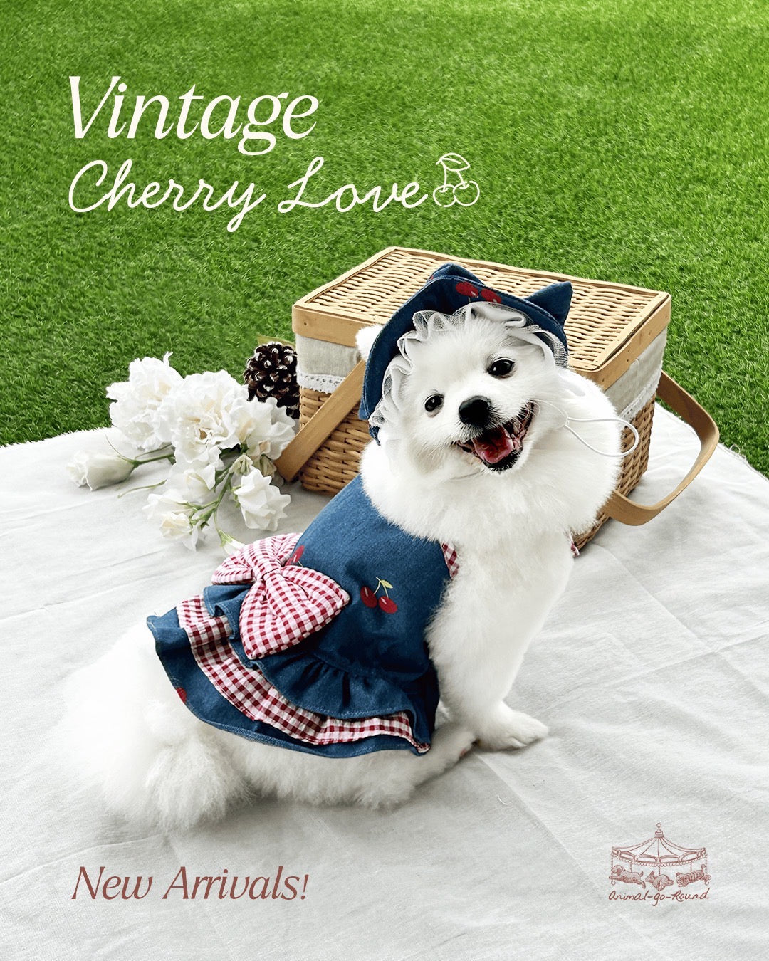 Vintage Cherry Love Couple