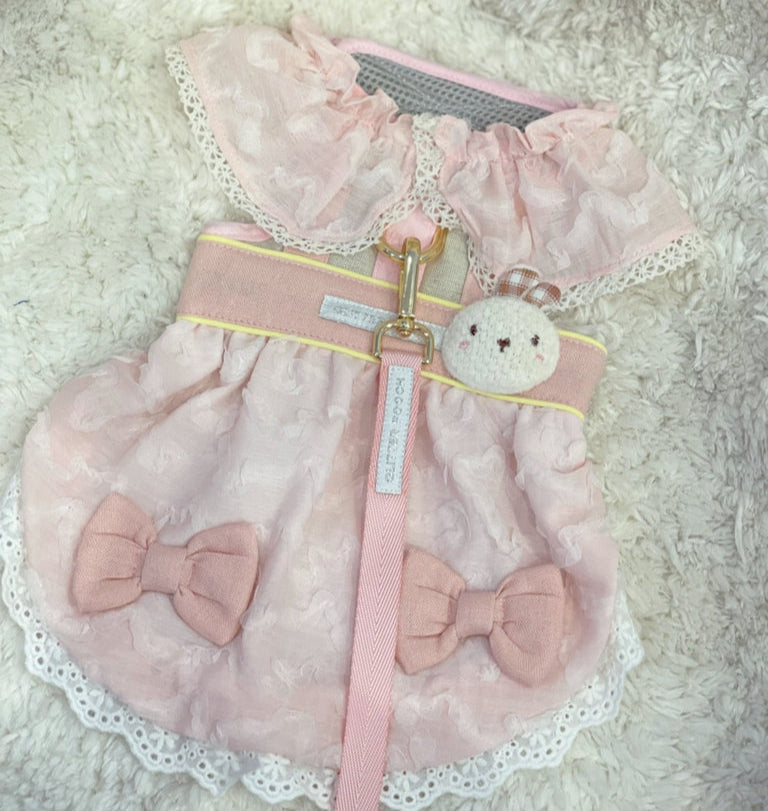 Cotton Bunny Harness - Pink