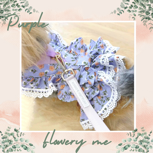 Flowery Me Harness (5 Colours)