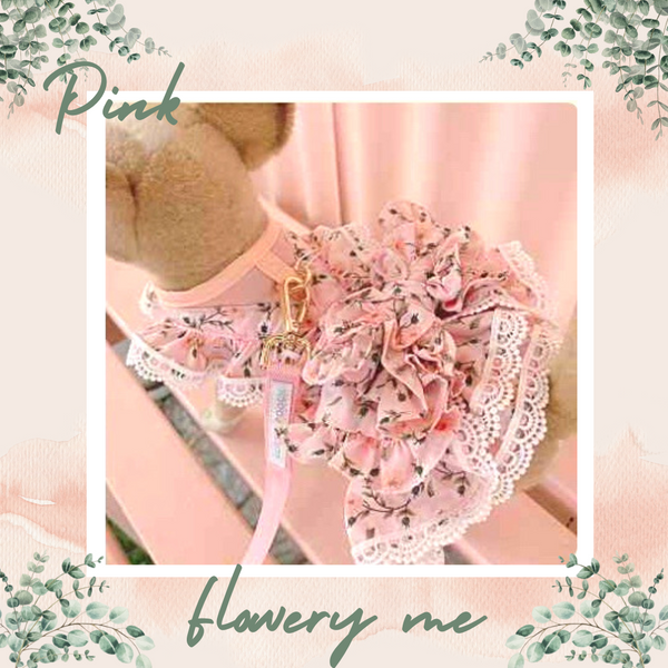 Flowery Me Harness (5 Colours)