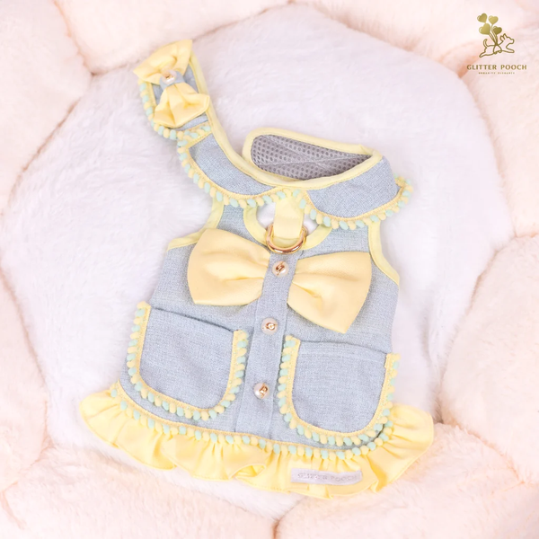 Chiquita Bubble In Mustard Couple Harness