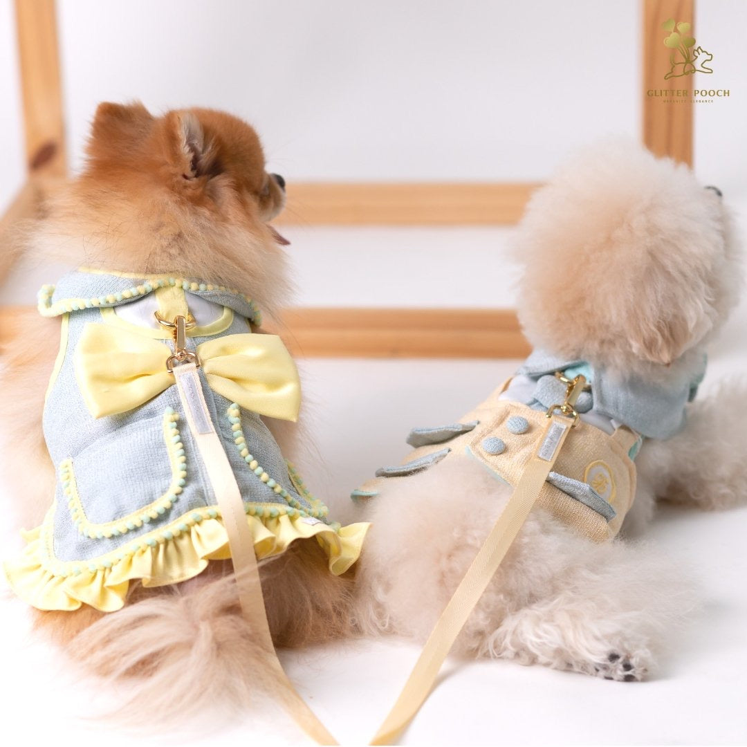 Chiquita Bubble In Mustard Couple Harness